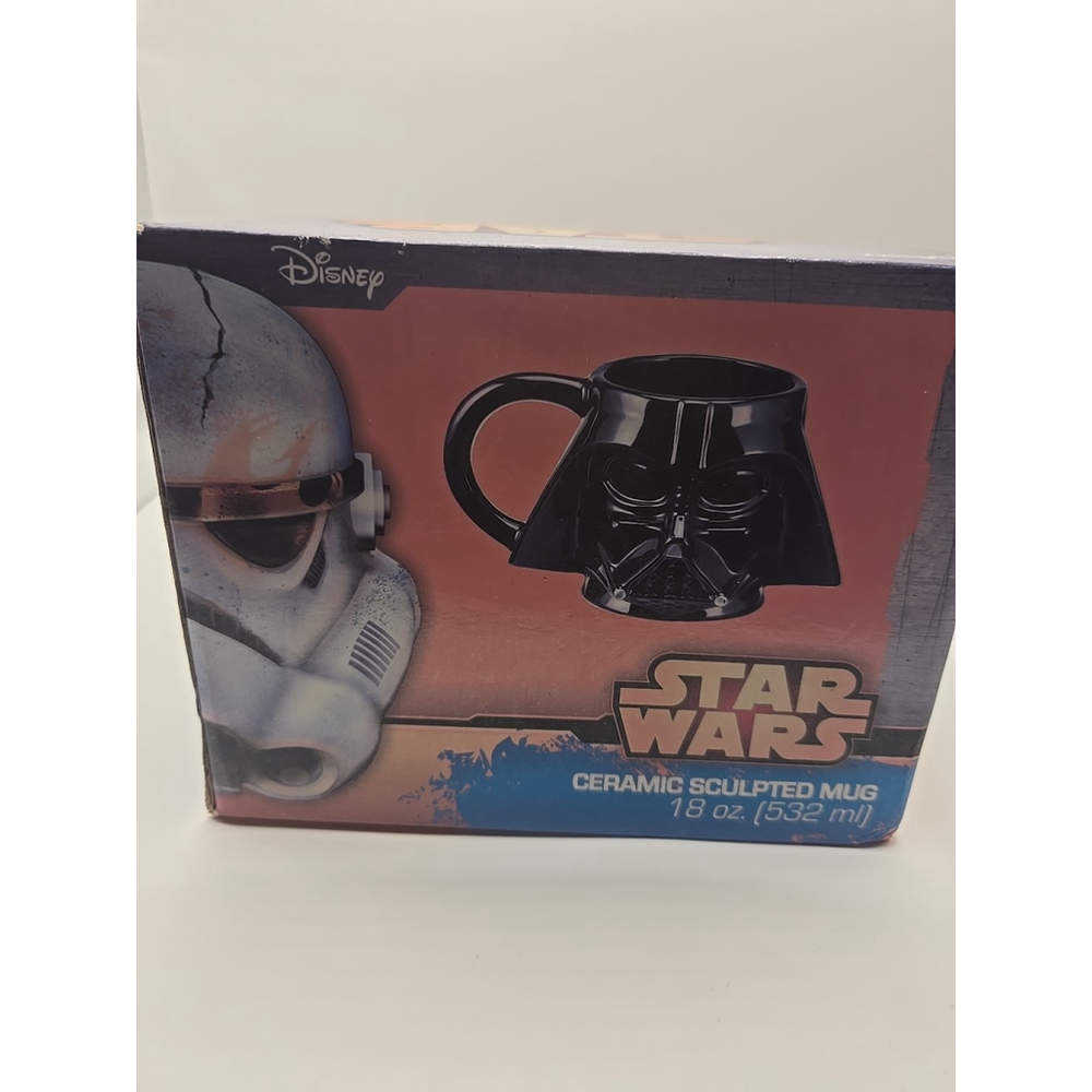 Star Wars Darth Vader 3D Ceramic Sculpted‎ Coffee Mug NEW IN BOX